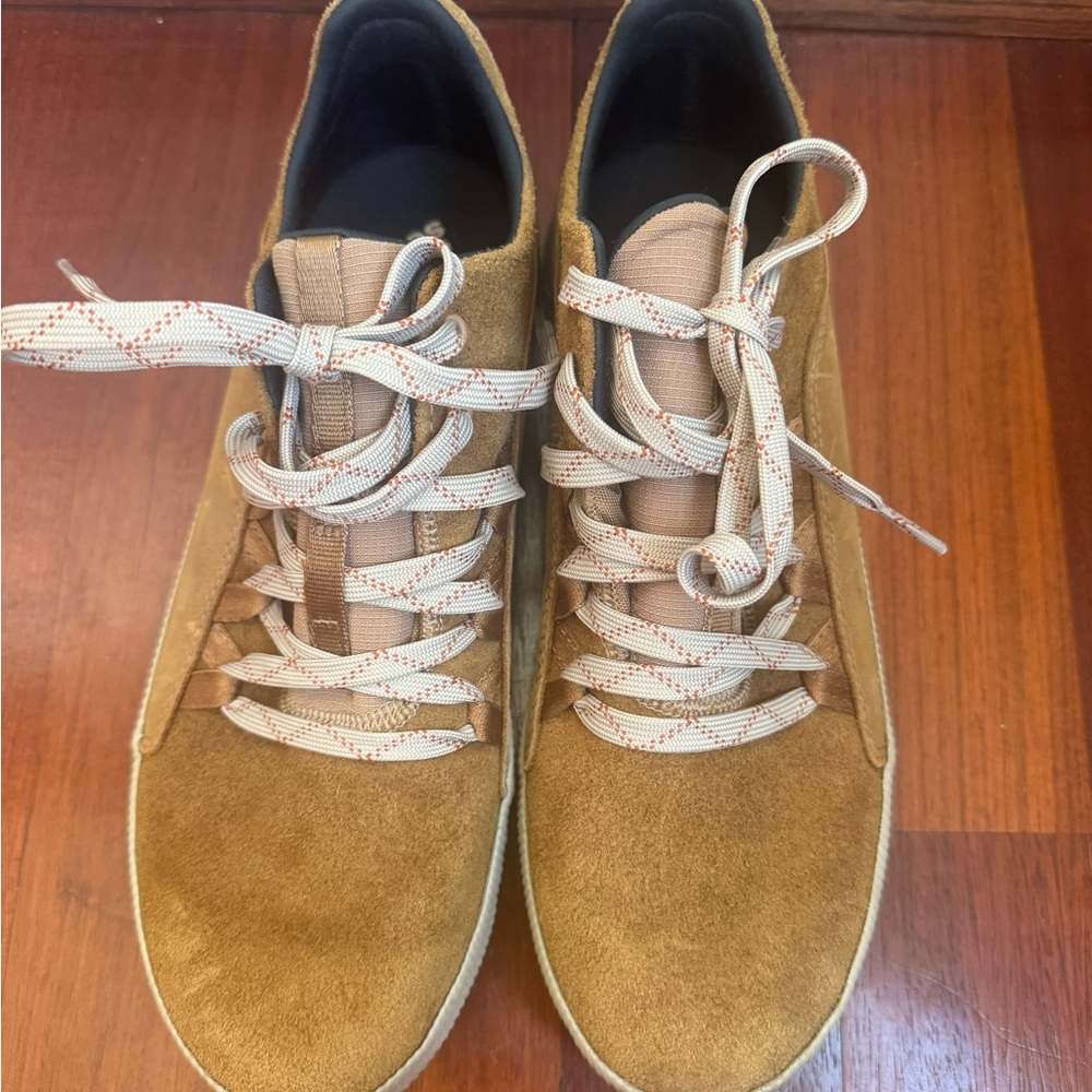 Sorel Tan Suede Sneakers - Picture 2 of 4
